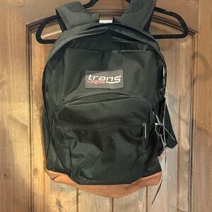 Jansport Black and Tan Backpack